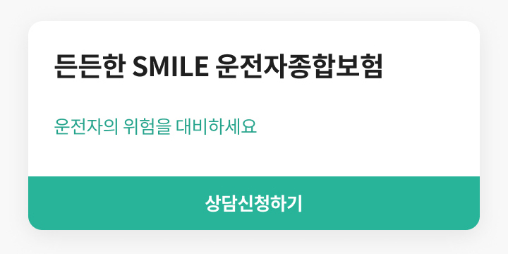 든든한 SMILE 운전자종합보험