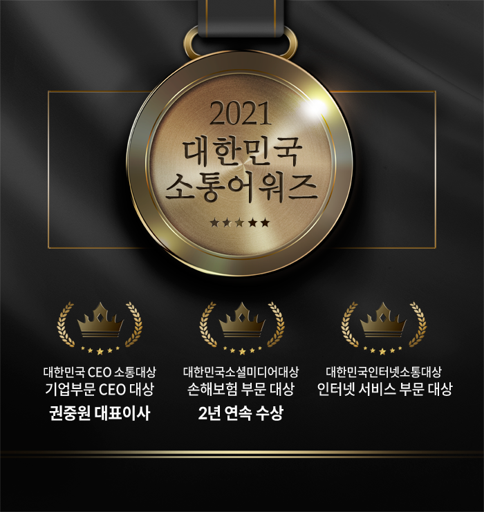 2021 대한민국 소통어워즈 수상안내